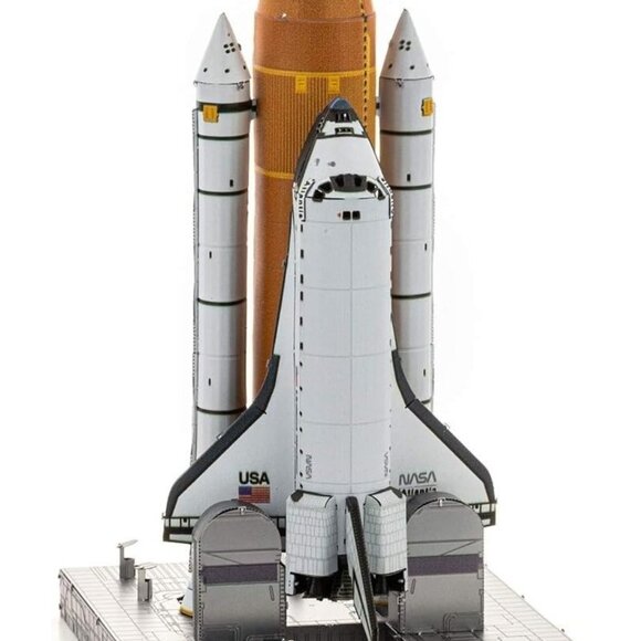 Fascinations Metal Earth Space Shuttle Launch Kit Model Kit Steel Model ICX227 - Picture 4 of 8